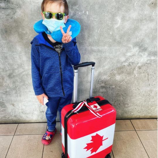 insta photo Canada family travel